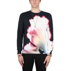 Alexander Mcqueen Jersey With Solarised Flower Print - NWT